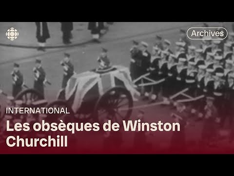 Les funérailles nationales de Sir Winston Churchill