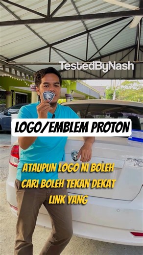 Kereta Nampak Baru Dengan Logo Baru! Tukar Design Ikut Minat.