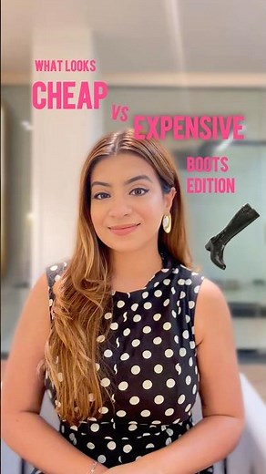 Same price but different looks. #dressbetter in budget! Read reasons in description box. #boots