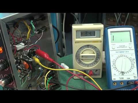 Setting 6l6 tube bias Class A amplifier easy How to D-lab amps