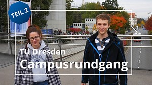 #TUDCampus: Neuer Campusrundgangs zu UNI LIVE 📍 Im ersten Campusrundgang hat Sophie bereits viele Gebäude der TU Dresden vorgestellt. Über den Rest des Hauptcampus – vom Hülße-Bau über den Zeuner-Bau und den Beyer-Bau bis zum Fritz-Foerster-Bau – führt dich in diesem Video Student Florian. Und auch Sophie ist diesmal wieder dabei. Mehr über ein Studium an der TU Dresden erfährst du heute bei UNI LIVE: https://tu-dresden.de/uni-live/ Bilder: Karsten Eckold (1) (2), Nils Eisfeld (3) (4) (5), Amac