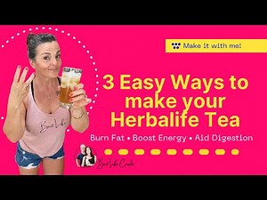 3 Easy Ways to Make Your Herbalife Tea / How to Mix Herbalife Tea