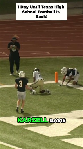 1 Day Until Texas High School Football Is Back!!!