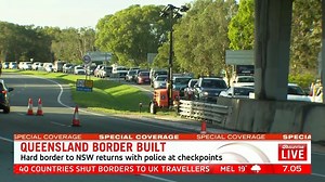 Queensland’s border has undergone a major transformation. Police spent the night bringing back barricades. Drivers are being warned massive traffic delays are expected. More: http://7news.link/2WxZFID #7NEWS | 7NEWS Brisbane