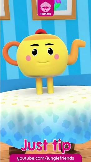 I'm a Little Teapot - Short - Nursery Rhymes & Kids Song with Lyric