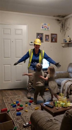 White Hard Hat Replaces Hers After The Boss Sees Her Home