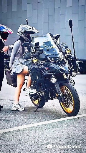 Benelli TRK552X_😱 Adventure Couple Ride_🥰💕 #viral #shorts #benellitrk552x #motorcycle #benelli