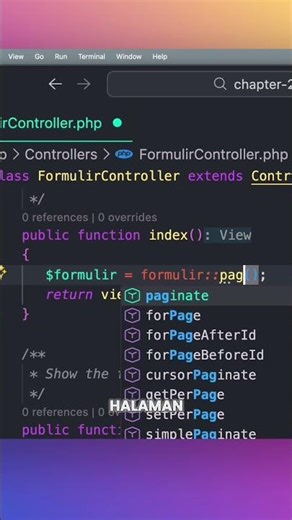 Chapter 8 : Pagination