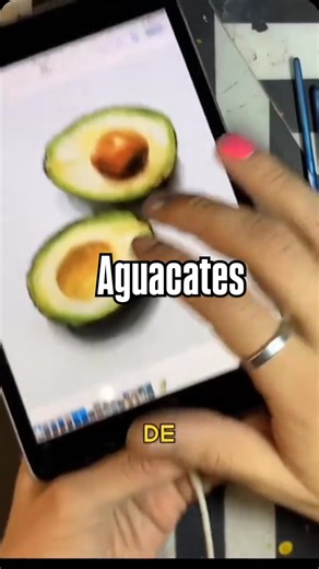 Hoy pinté aguacates en acuarela 🥑💦 paso a paso, dejando que el agua mezcle los verdes y que cada mancha construya la forma. Un pequeño tutorial para disfrutar el proceso y pintar sin prisa. 🖌️✨ #Acuarela #Aguacate #Avocado #AvocadoToast #Tutorial | Nescafier.Art