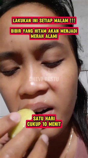 Cara Alami Atasi Bibir Hitam Menjadi Merah