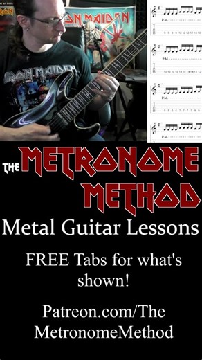 Palm-Muted 16th Notes Building to 3 Part Harmony