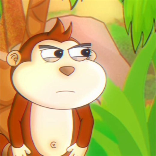 JR MONKEY EDIT #edit #podtoonanimation #funnyanimation #capcutedit #monkey