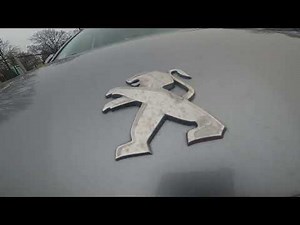 How to Lift the Hood Up in PEUGEOT 308 II ( 2013 – 2021 ) - Open Bonnet by Lever