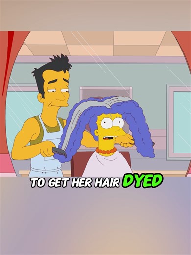 The Truth Behind Marge Simpson's Blue Hair