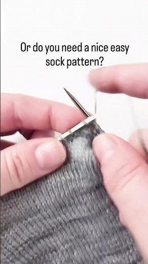 Magic No Gauge Sock Knitting Pattern