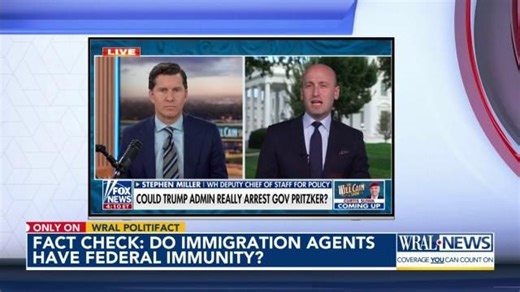 Fact check: Stephen Miller says ICE agents have federal immunity
