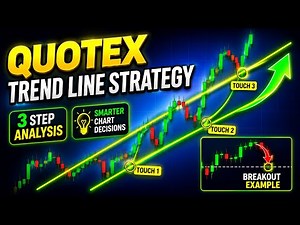 Quotex Trend Line Strategy Explained | Beginner Trend Line Trading Guide (Educational)