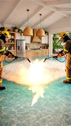 Mind-Blowing Ocean Epoxy Kitchen Floor 🌊✨