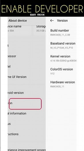 HOW TO ENABLE DEVELOPER OPTIONS IN ALL DEVICES 🔥 OPEN HIDDEN OPTIONS DEVELOPER MODE 2025 #smartphone