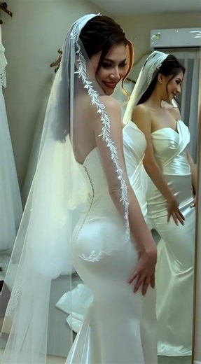 Seeing your bride for the first time 🥺❤️