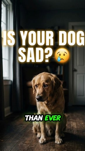5 Signs That your Dog is Sad #dogs #dogfacts
