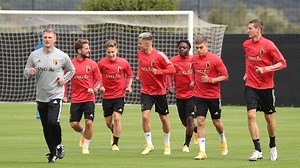 Seulement 7 Diables rouges sur le terrain pour le premier entraînement - RTBF Actus