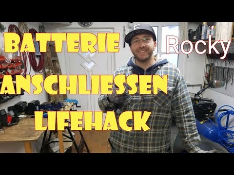 Roller Batterie Anschließen Lifehack