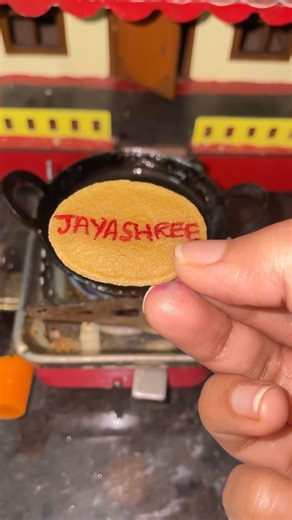 Jayashree Name Pani Puri in Miniature #miniature #miniaturecooking #minicooking