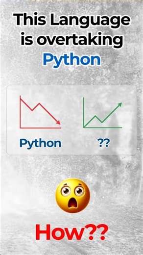 Is Python's Reign Coming to an End Suddenly #shorts
