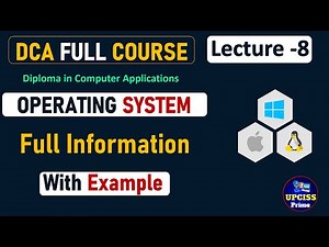 What is Operating System? | Role of Operating System in Computer | DCA Course - Lecture 8