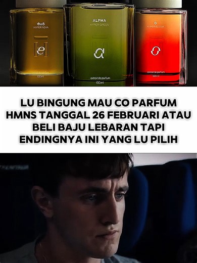 Ini yang dipilih... terdiri dari 3 Varian Hyper Series: - Alpha Hyper Green - EOS Hyper Nova - O Hyper Bloom Catet tanggalnya! 26.02.2026. @HMNS Perfume #HMNSHyperSeries #HMNSExtrait #ParfumHMNS #parfumereccomended #parfumviral