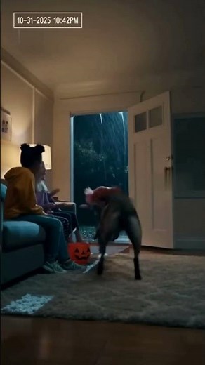 Rescue dog saves Halloween night #dog #dogrescue #animalrescue #halloween