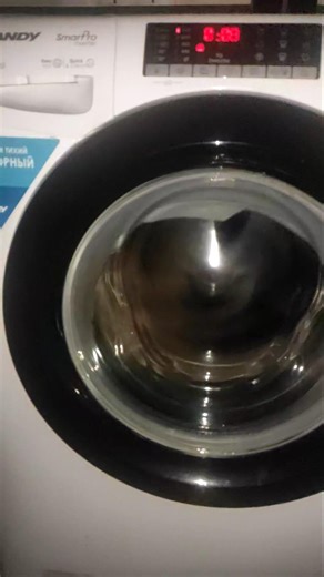 Candy SmartPro Inverter 7 kg Eco 40-60 last spin (part 1) #laundry #silence #candy #washingmachine