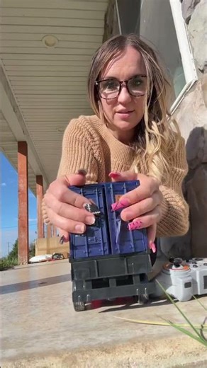 This remote control semi will be such a fun toy for the kiddos of truckers come Christmas time!