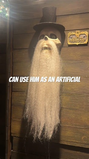 My talking skull has an AI brain!