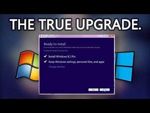 Upgrading (directly) from Windows 7 to Windows 8.1!