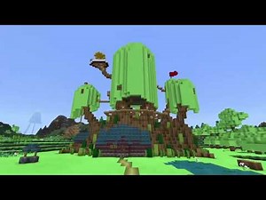 Minecraft Adventure Time Tree house