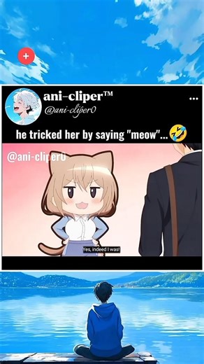 she is so cute 😻 ||my tiny senpai #anicliper #shortanime