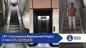 More convenient and safer commuting experience for #LRT1 passengers! 💯 Since 2015, LRMC has been rehabilitating the existing LRT-1 system. This includes the replacement of old elevators and escalators with brand-new units, including their regular comprehensive maintenance, to ensure the safety of passengers. Ingat po sa biyahe! 🚊 | Light Rail Manila Corporation