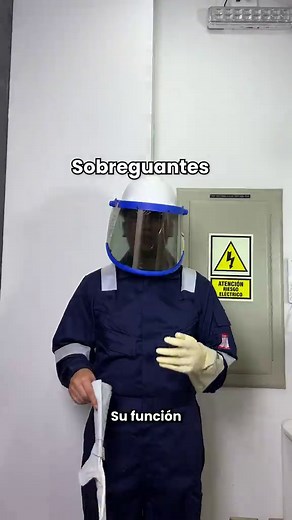 Uso correcto del guante dieléctrico en trabajos eléctricos