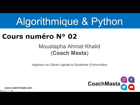 Algorithmique et python N°02 : Les bases d'un programme en algorithmique et de python