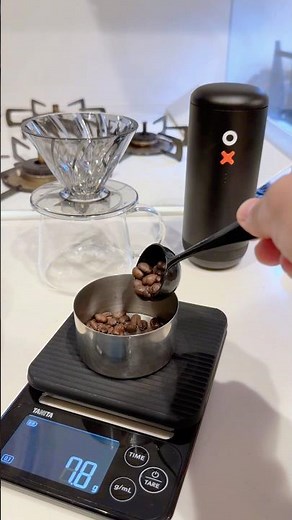 Clean Morning Pour-Over with the Alpha Dripper ☀️☕ #coffee #coffeelover #hario