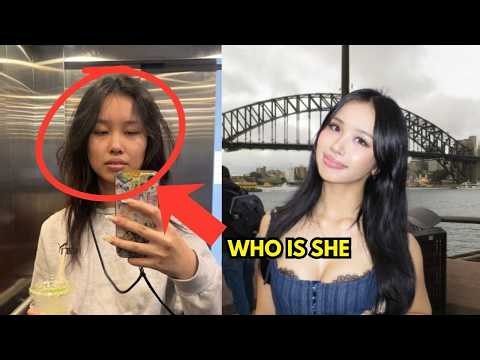 fraudmaxxing abg makeup tutorial