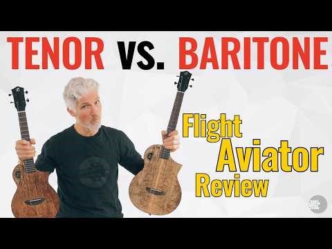 Tenor vs. Baritone Ukulele: Which Size is Right for You? | Flight Aviator Review