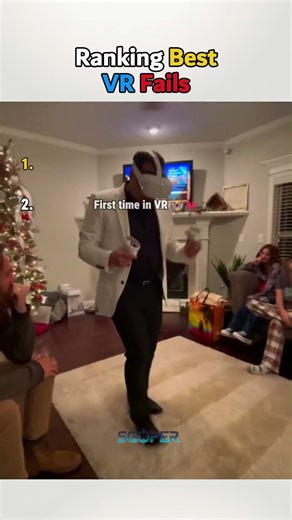 Ranking the worst VR collisions #vr #fails