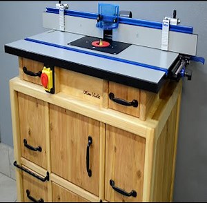810K views · 8.8K reactions | Router Table Cabinet | Woodworking Tools | Facebook