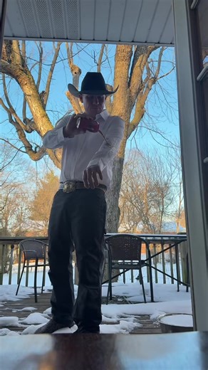 @Alimens&Gentle stain reistant shirts are a go to if your a foodie like me! Cause I will wear more of my food the I get in my belly! #ootd #church #cowboy #dressup #datenight