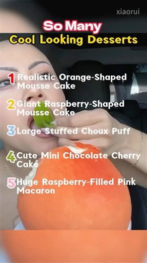 So Many Cool Looking Desserts #dessert #foodasmr #cake #youtubeshorts #sweettreat