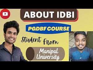 ALL ABOUT IDBI | STUDENT FROM MANIPAL UNIVERSITY