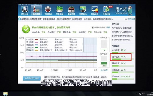 显卡温度多少是正常的